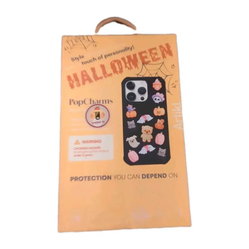 NEW Artikl iPhone 16 Pro Max Cell Case Phone Halloween Charms Ghost Mummy Witch